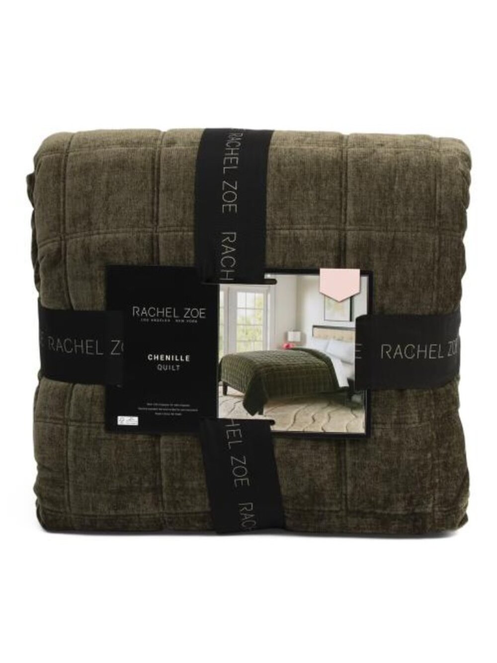 RACHEL ZOE Chenille Quilt